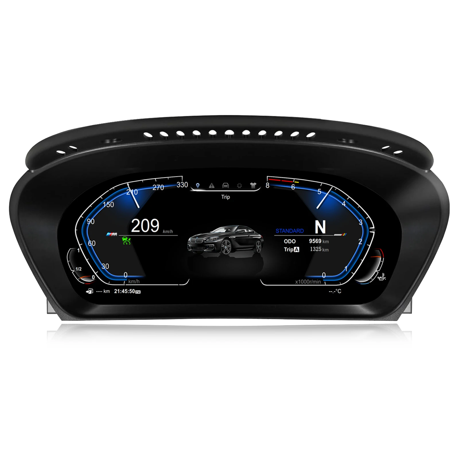 

12.3’’ LCD Digital Instrument Cluster for BMW 5 Series E60 E61(2003-2009) Speedometer Dashboard