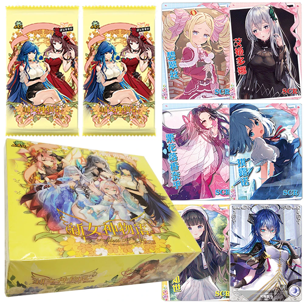 

Goddess Story Collection Card Elegant Cute Popular Anime Pretty Girl HD Card Toys Exquisite Craftsmanship Christmas Family Gifts