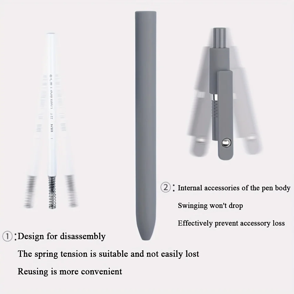 أقلام جل متدرجة الألوان من أورورا 0.7 ملم قلم حبر جل ناعم سريع الجفاف لكتابة طلاب المدارس، أقلام هدايا مكتب الأعمال #6