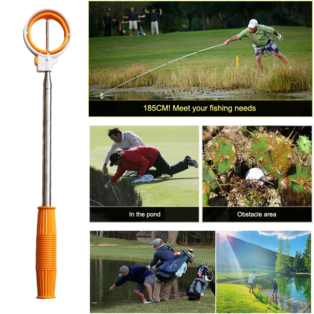 Teleskop Disc Golf Grabber Anti-Slip Griff Disc Retriever Teleskop Pole Tragbare Disc Golf Retriever Disc Golf Ausrüstung