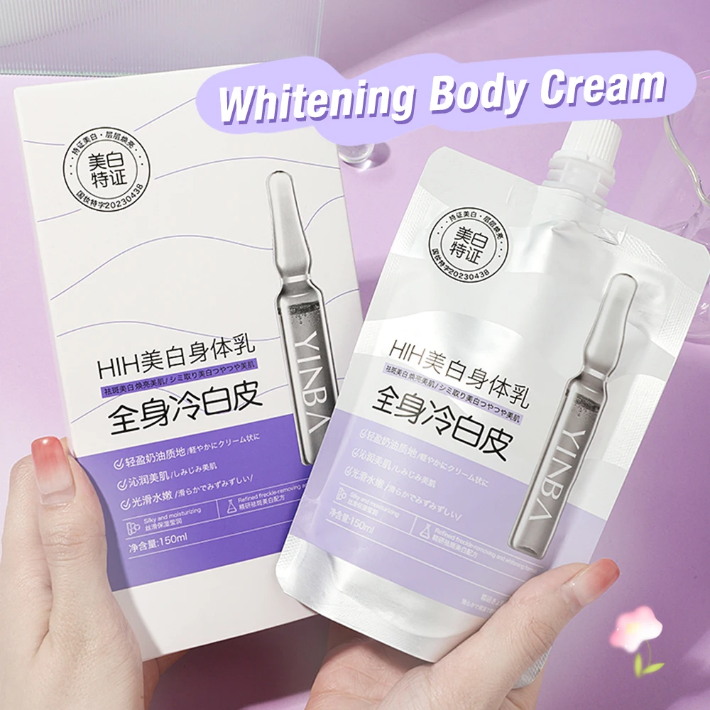 Brightening Body Cream Quick Lightening Brighten Hand Body Skin Lightening Cream Body Care Whitening Cream Whitening Moisturizin