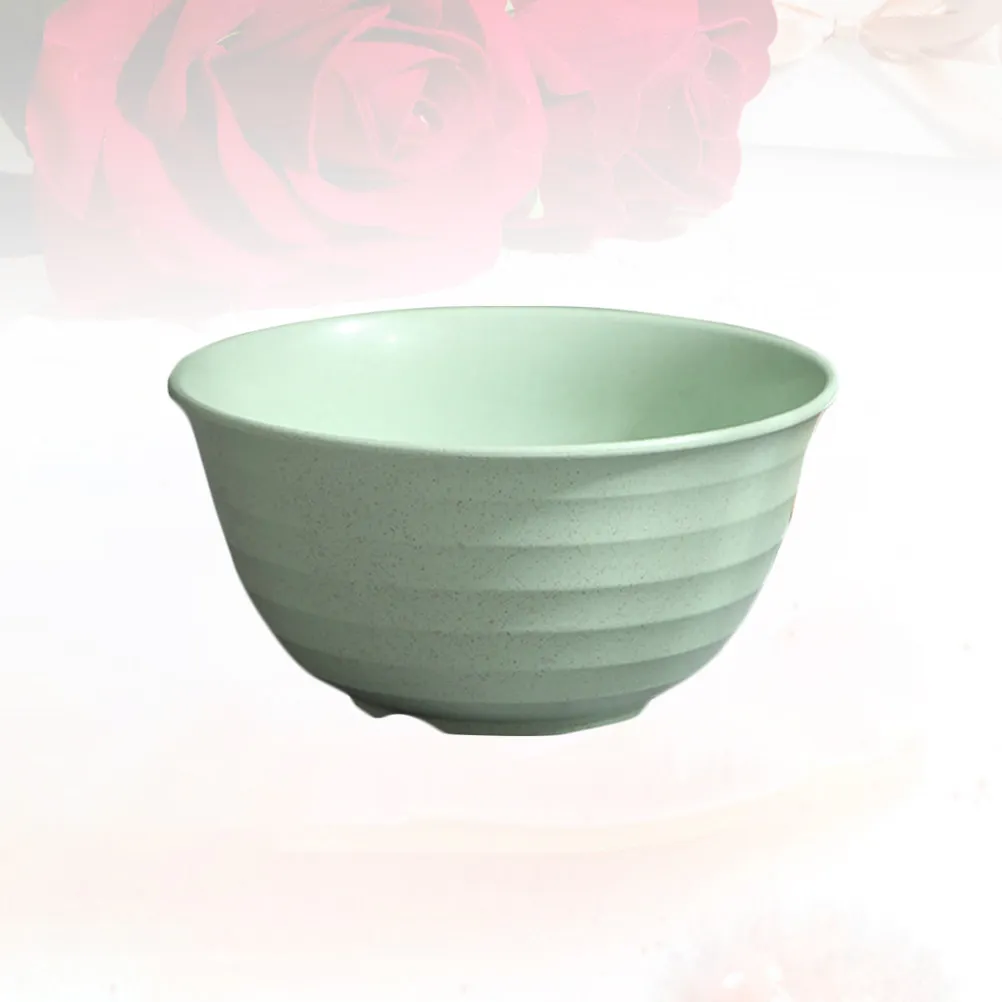 4Pcs Wheat Straw Food Bowls Multipurpose Stackable Shatter-Resistant Rice Bowls for Home Restaurant Serving Snacks and