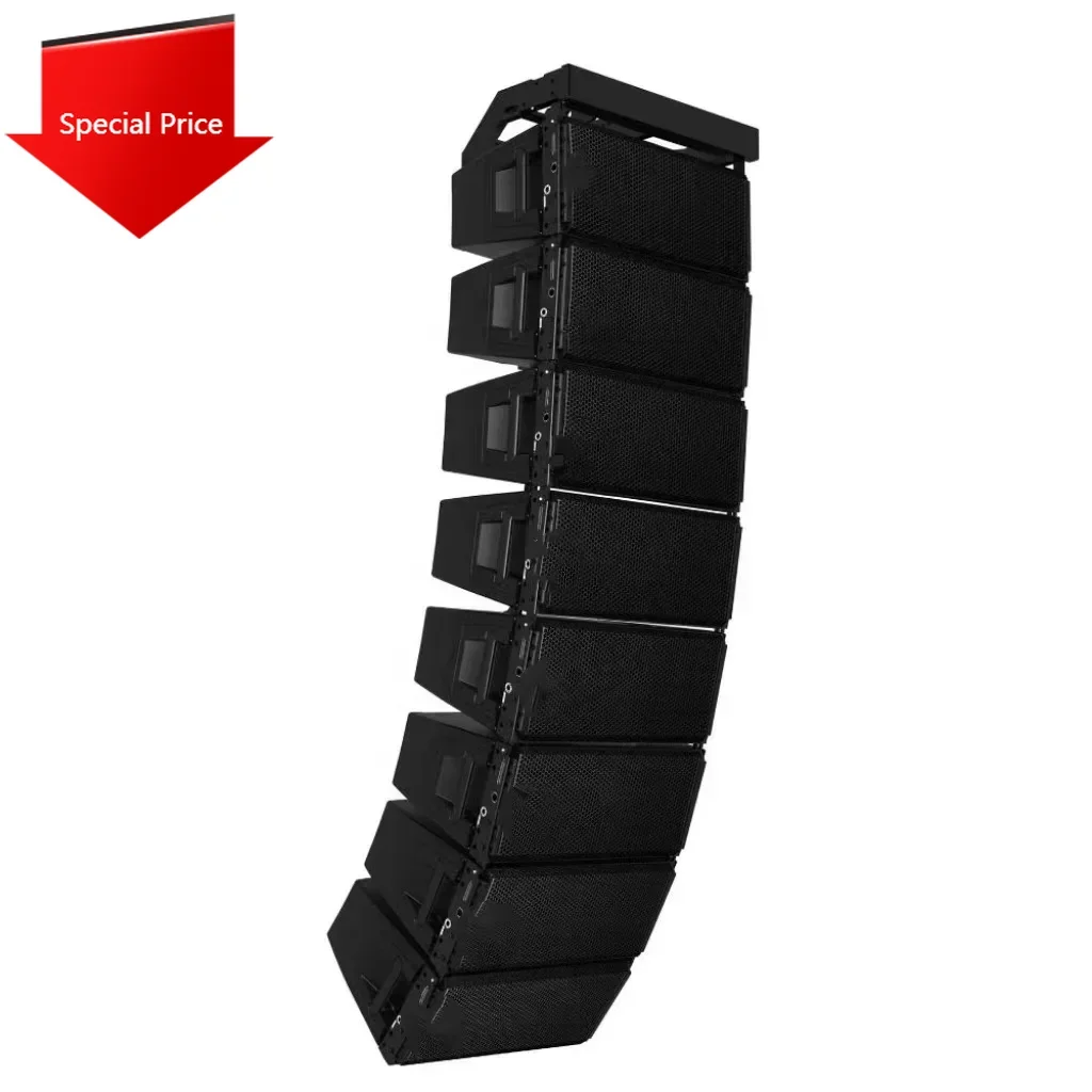 HDL 30A Dubbele 10-inch actieve line-array-luidsprekers Passief/aangedreven geluidssysteem Rcf Professionele audioapparatuur Buitenluidspreker