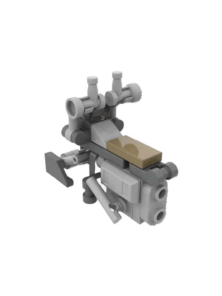 Juego de bloques de construcción Outlaw Speeder, figuritas, accesorios de decoración, ladrillos para adultos, decoración, regalo de Navidad