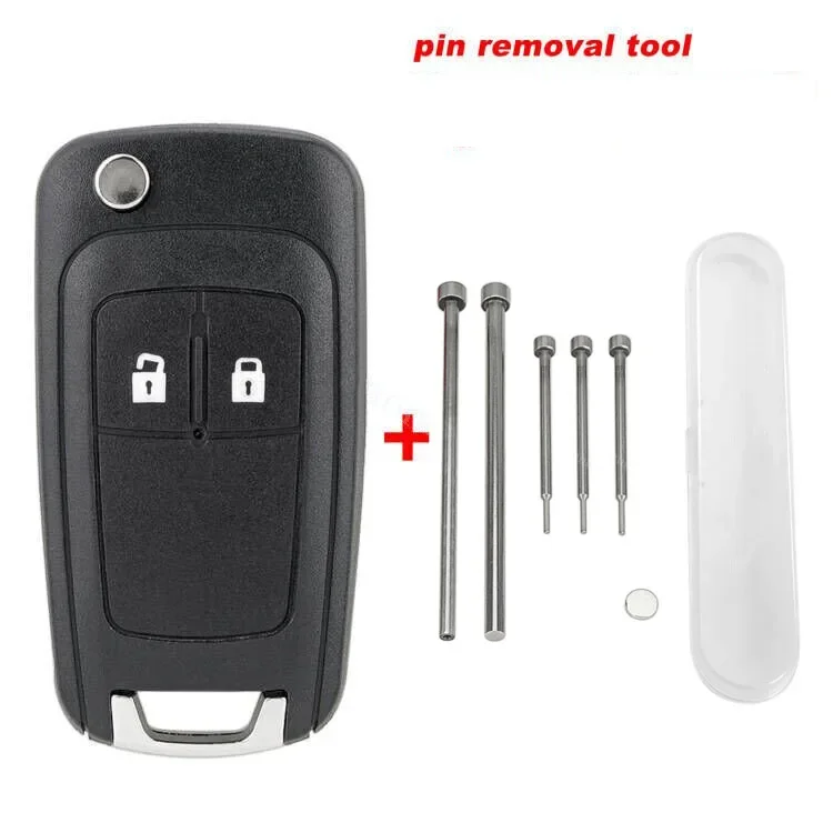 For Buick Excelle Vauxhall Opel Astra Insignia Zafira Corsa Meriva Foldable Remote Key Shell Replacement Pin Removal Tool Set
