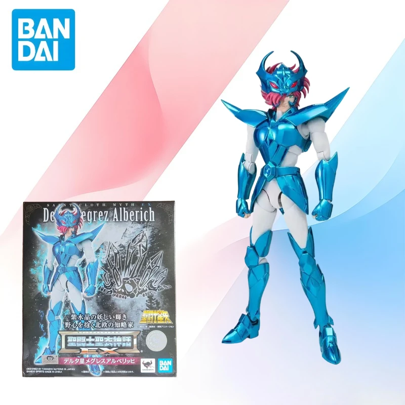 En Stock BANDAI Saint Seiya Saint Cloth Myth EX Delta McGrath Alberich Figura de Personaje de Anime de 18 cm