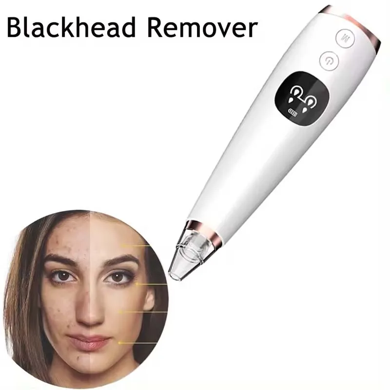 Elektrische Vacuüm Mee-Eter Verwijderingsset Neusstrip Machine Acne Verwijderaar Draagbaar Reinigingsinstrument Inhalatieapparaat