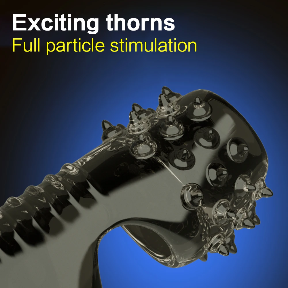 Penis Rings For Men Delay Ejaculation Stronger Erection Sex Toys Adult Supplies Linen Nozzle Ring Cock Sex Toys for Man Couples image 3