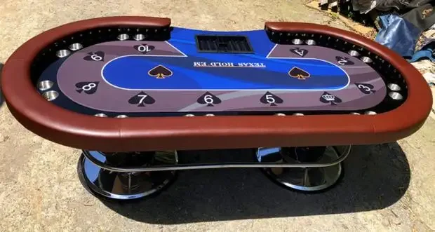 HHHHAtmospheric Chips Texas Hold'em Table Rivet Decoration