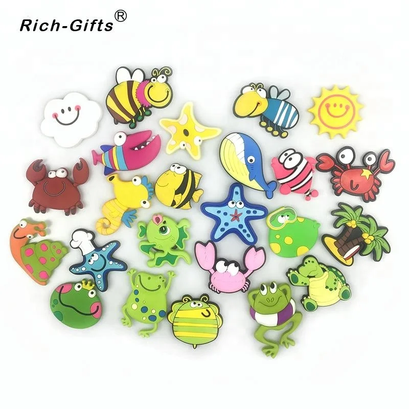 PVC Soft Rubber Fridge Magnets, Personalized Summer Magnets