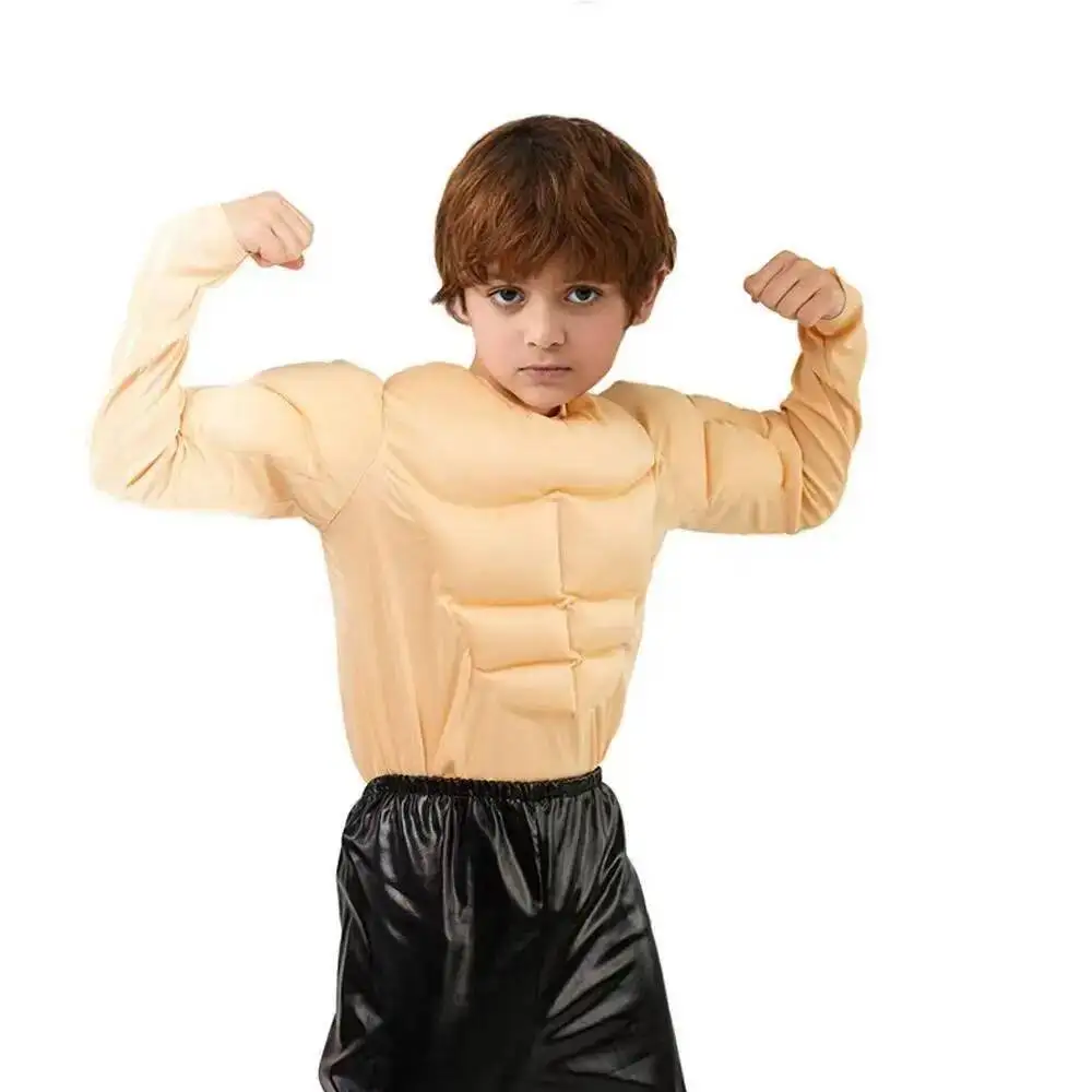Men Snailify Adult Body Builder costume Muscle Shirt Costume Outfit Halloween Costume Adult view 5
