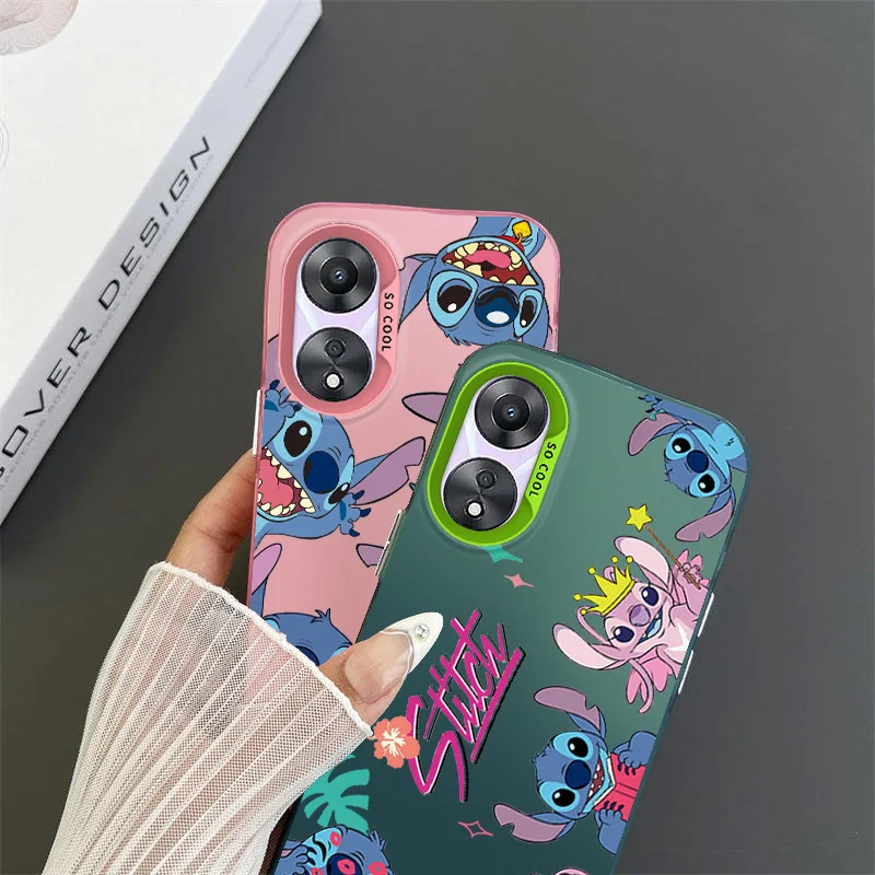 Disney Stitch is handsome and cute For OPPO Realme 5 8 10 11 i Pro C 2 15 20 21 31 33 35 53 55 9i Colorful Phone Case Soft Cover