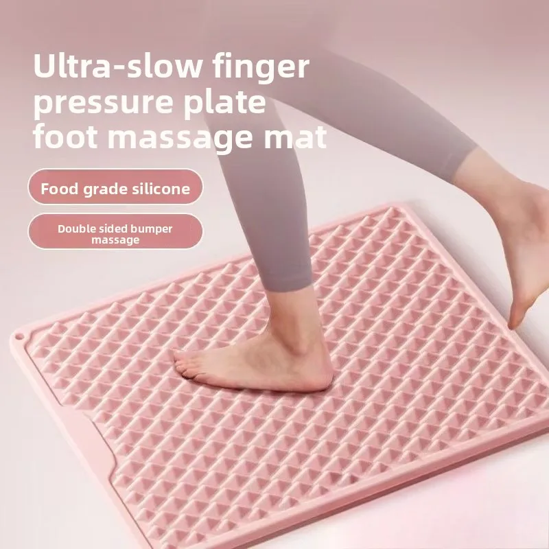 popular Household Silicone Pressing Plate Jogging Foot Massage Foot Pad Indoor Thickening Meridian Decompression