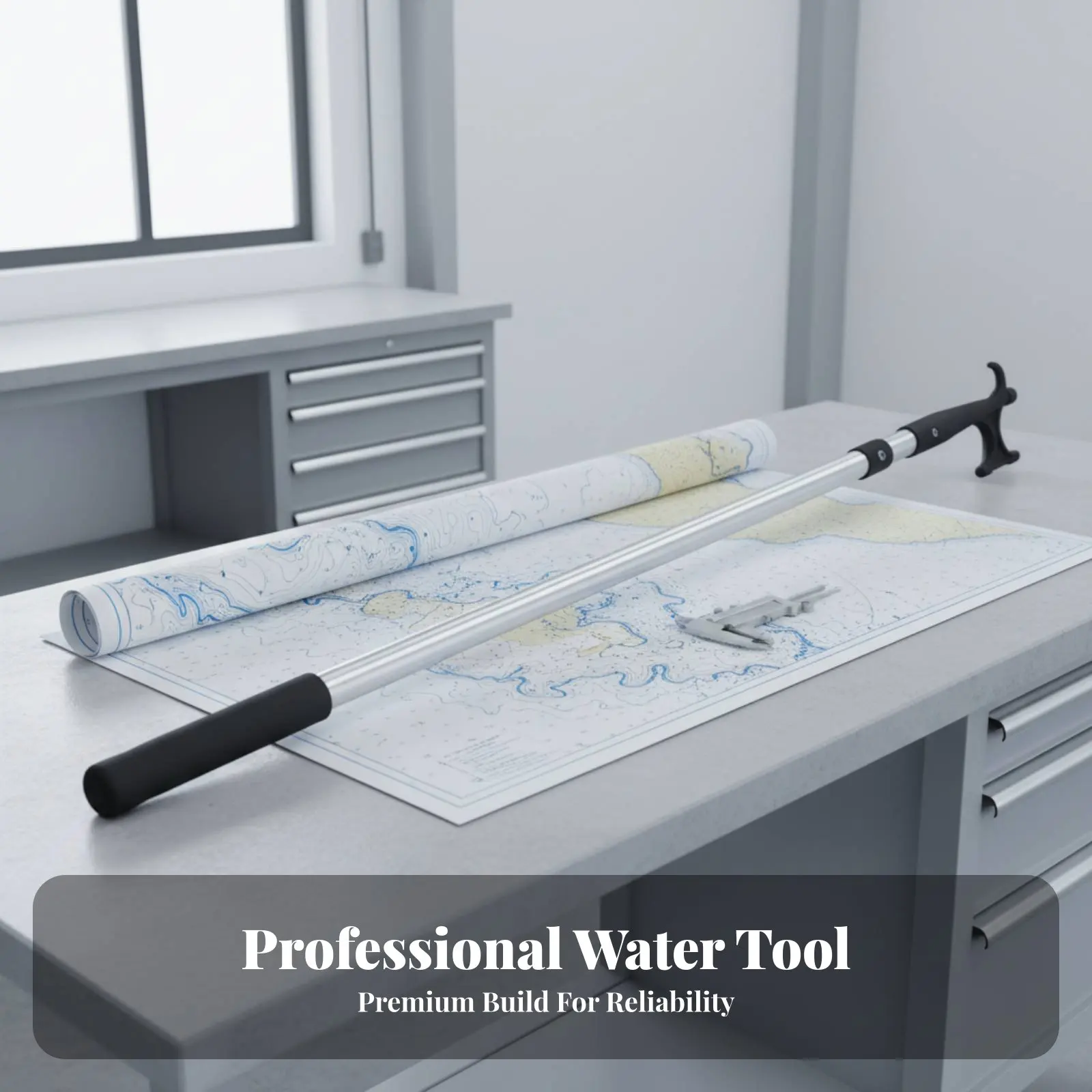 

Telescopic Boat Hook Lightweight Aluminum Docking Hook Extendable Berthing Pole Long-Lasting Boating Equipment