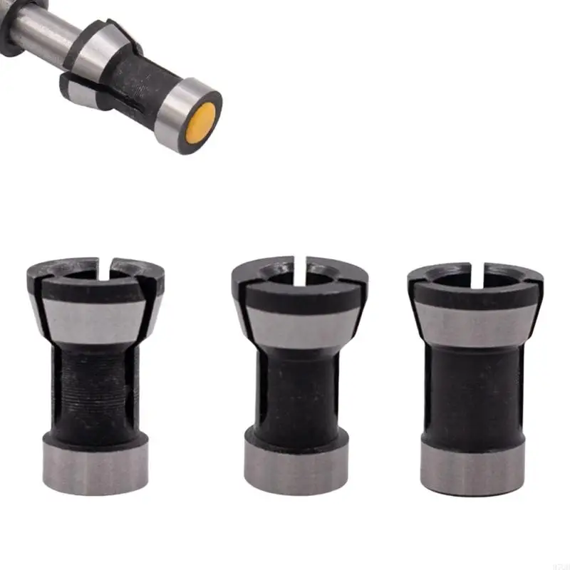 97QD 6PCS Router Adapter Head para instalação conveniente vários trabalho