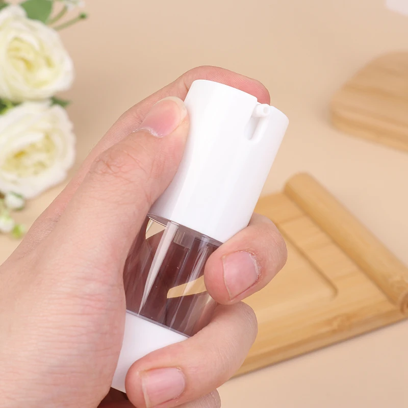 1 Stuks 15/30/50 Ml Luxe Lege Airless Pomp Flessen Mini Draagbare Vacuüm Cosmetische Lotion Behandeling Reizen container Dispenser