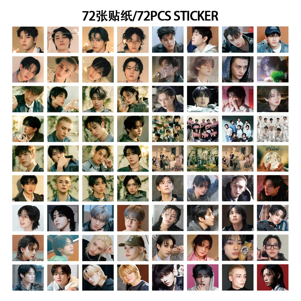 새로운 127PCS Kpop SKZ 보이 스티커 Photocard HOLLOW 새 앨범 한국어 스타 Lomo 카드 사진 인쇄 카드 세트 팬 컬렉션 엽서