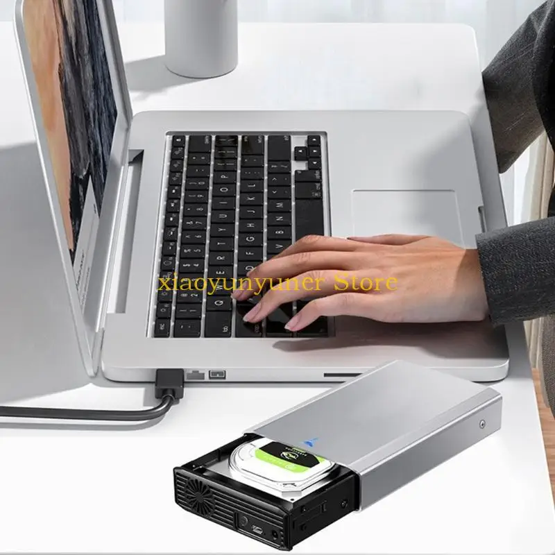 

P9JB USB 3.1 Hard Drive Enclosure Aluminium Design for SATAs HDD SSD with Cooling