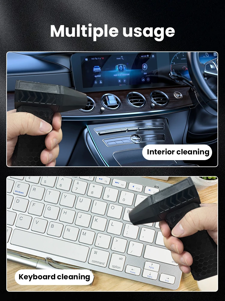 Powerful Air Blower 130000RPM 52m/s Mini Turbo Jet Fan Jetdry Electric Air Duster 3Gear Adjustable Car Computer Cleaning Tool