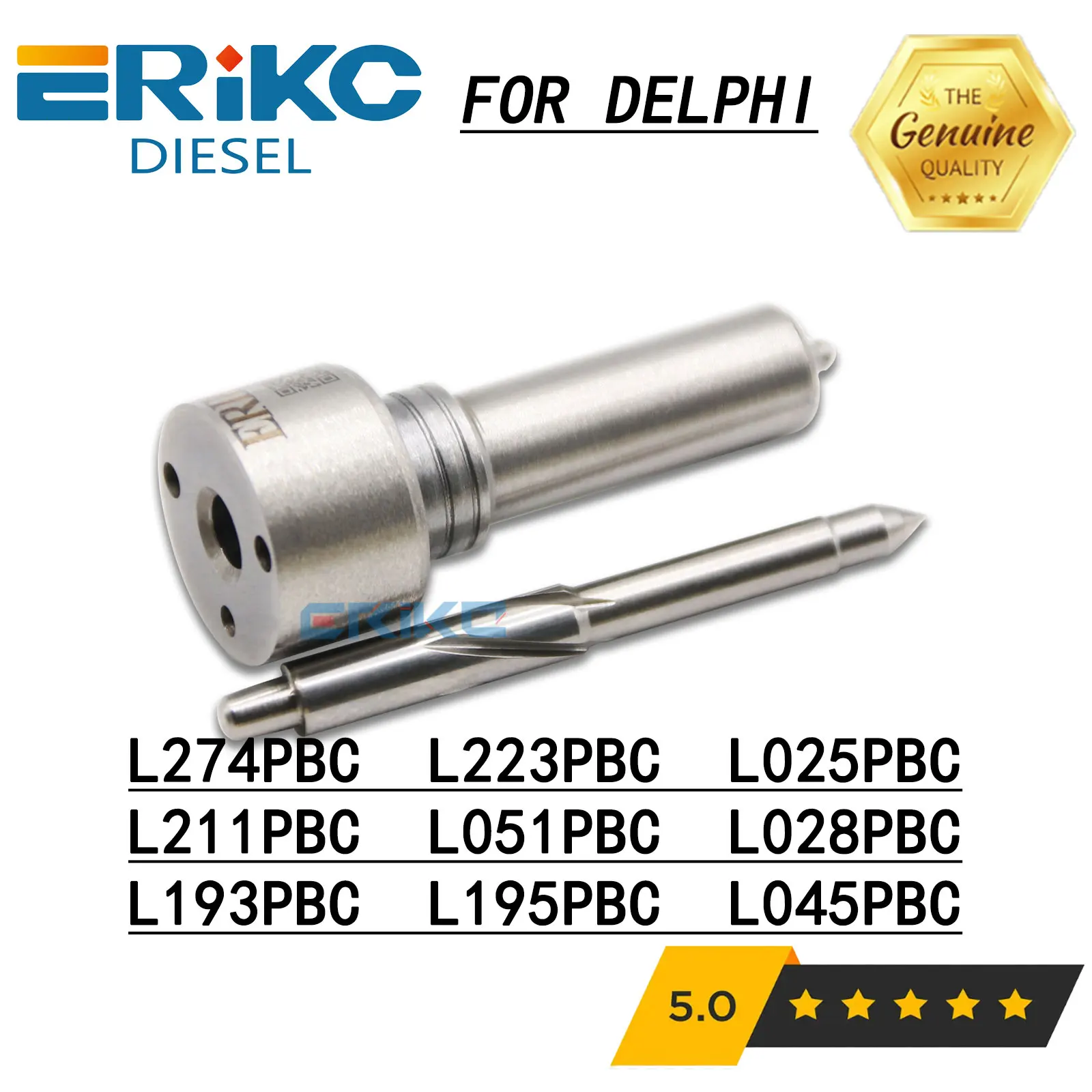 L193PBC L195PBC L045PBC Diesel Fuel Injector Nozzle L274PBC L223PBC L025PBC L211PBC L051PBC L028PBC for DELPHI