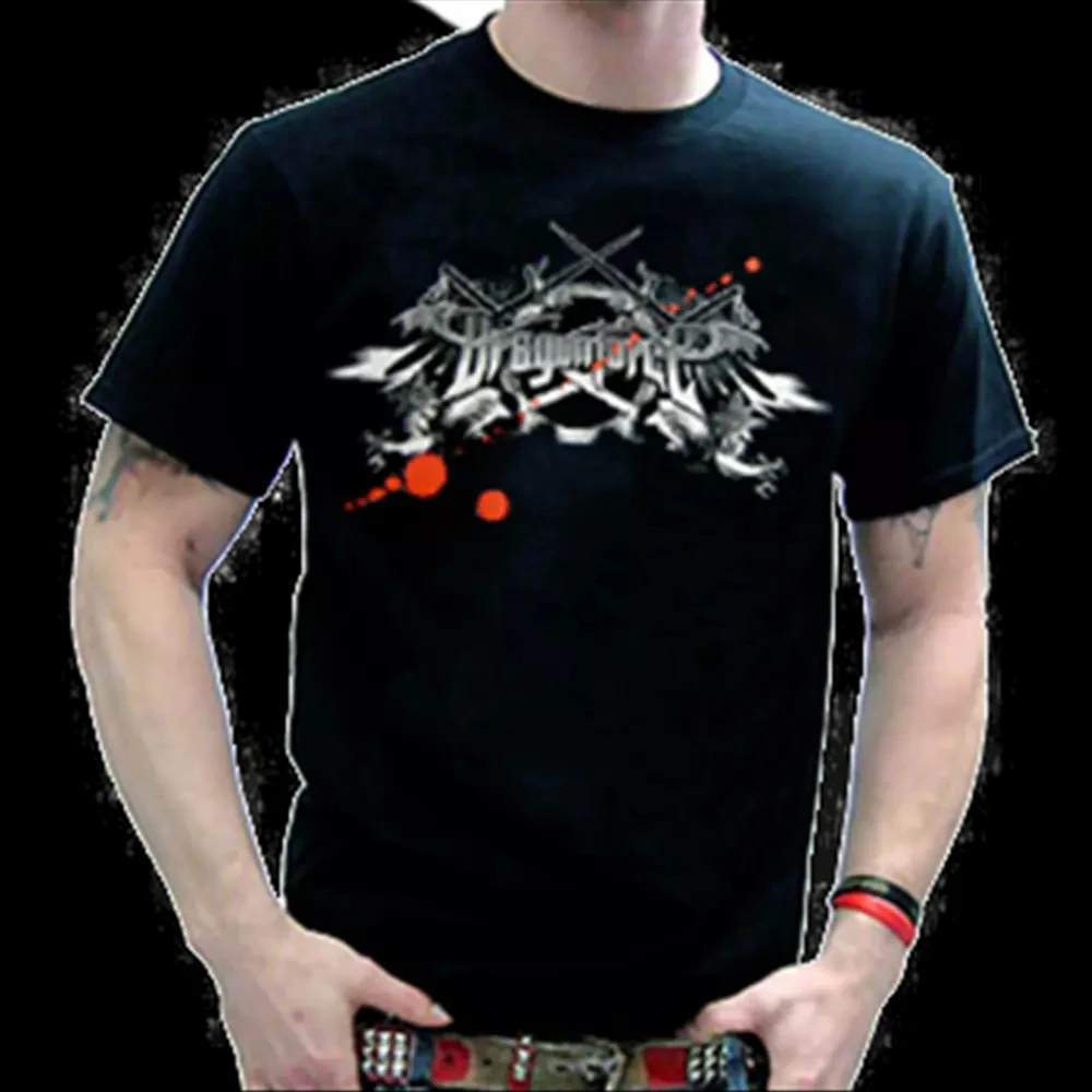 

New_ DRAGONFORCE — футболка Assassination — высококачественный роскошный топ для мужчин и женщин