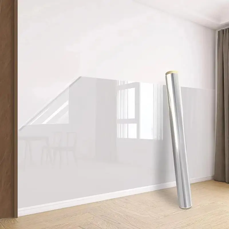 Electrostatic Wall Stickers Waterproof Stain Resistant Adhesive Free Removable Decals for Kitchen Bathroom Home Decor