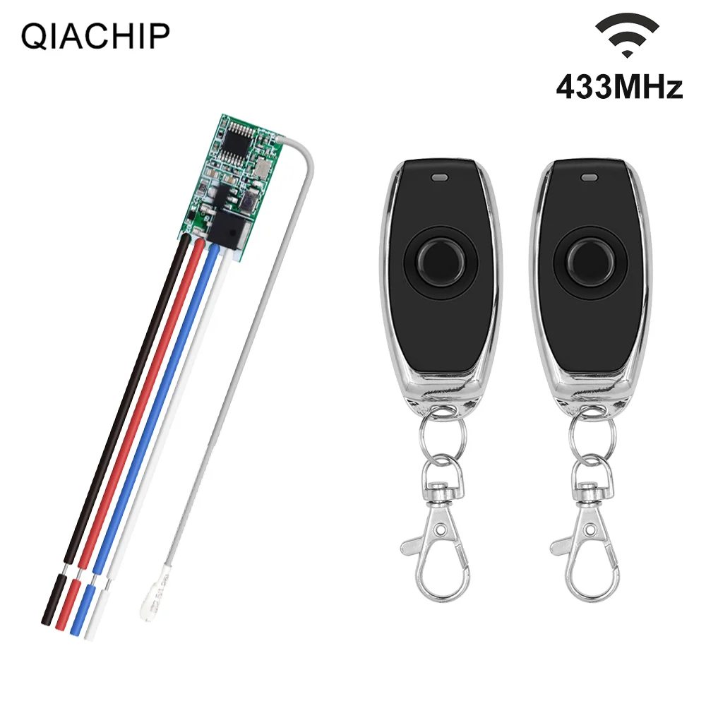 433mhz DC 12V 3.6V 5V 9V 24V Mini Relay Wireless RF Remote Control Switch LED Lamp Controller Micro Receiver Transmitter