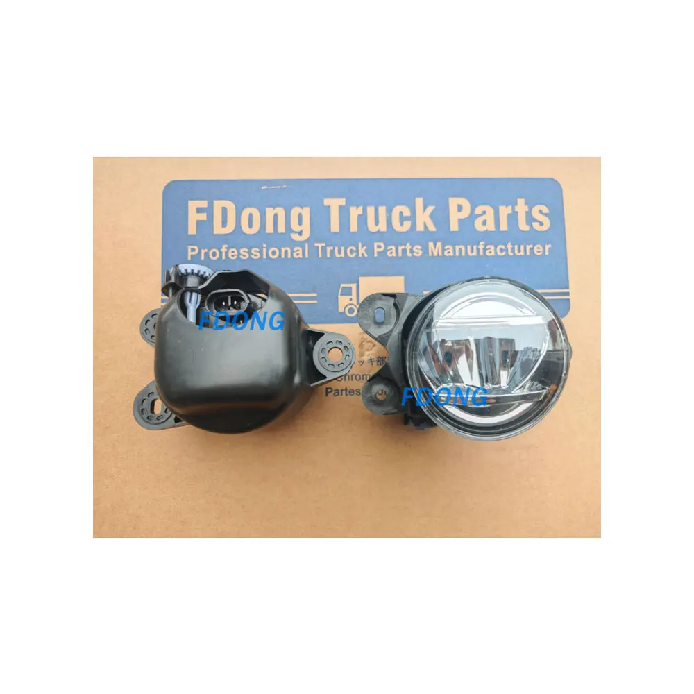 FDONG 1 Set 2 Pcs Fog Lamp LED for HINO VICTOR 500 GH8J