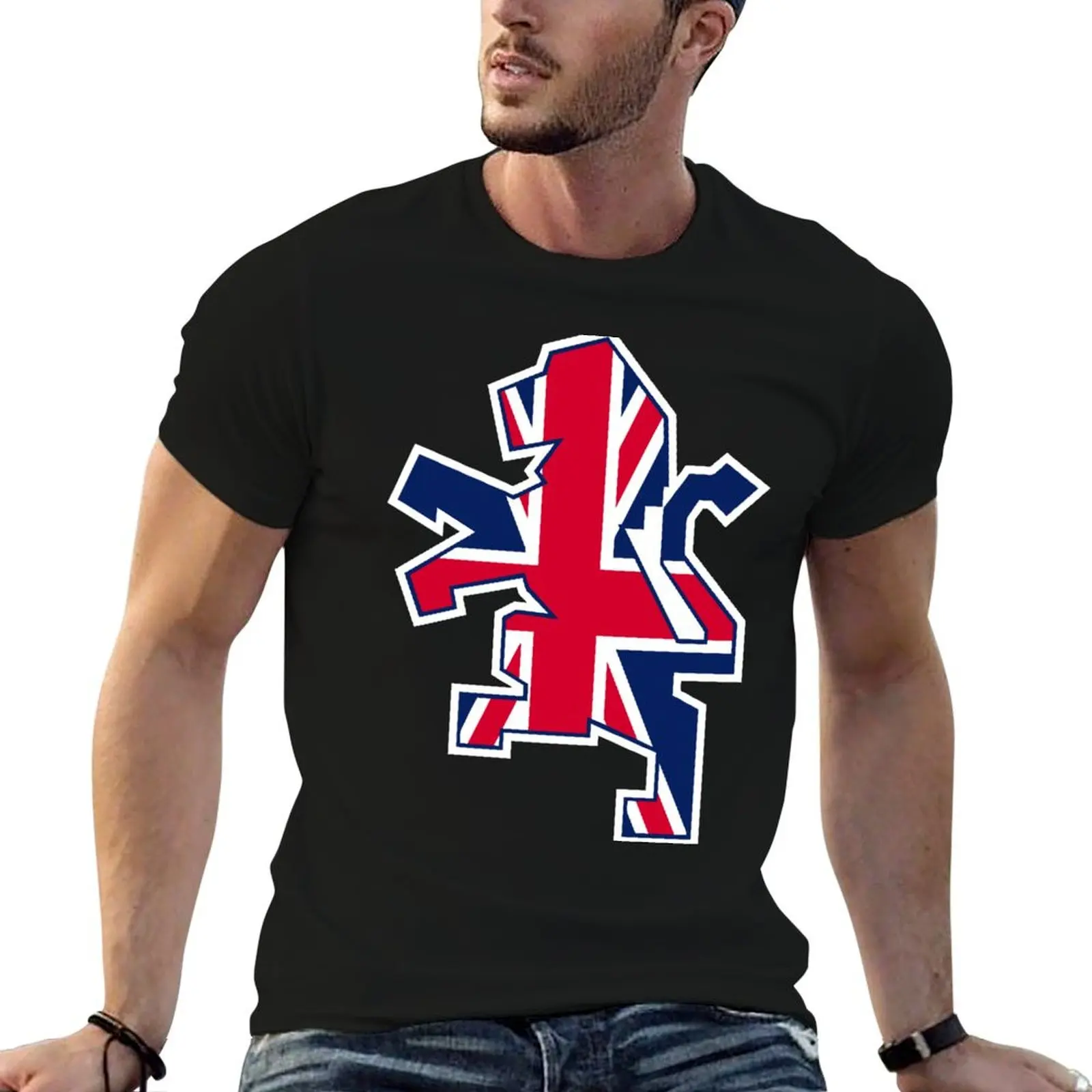Great Britain Men's National Ice Hockey T-Shirt Quick Dry Travel T-Shirt