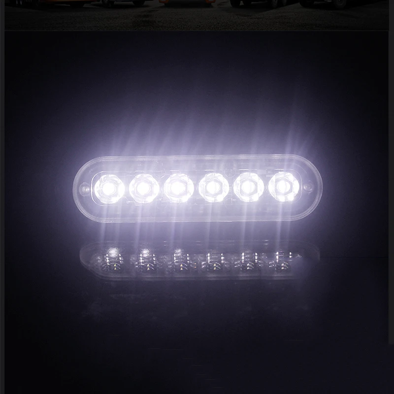 Barra de luz led para carro, 2 peças, 12v-24v, luz de trabalho, luz de inundação, off-road, 4wd, suv, luz de neblina para todos os carros