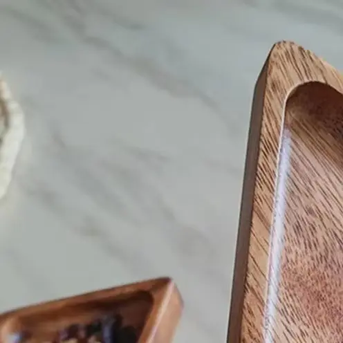 شجرة عيد الميلاد على شكل صينية تقديم خشبية لوحة Charcuterie مقصورة طبق للوجبات الخفيفة للفواكه والمكسرات وديكور حفلات العطلات #5