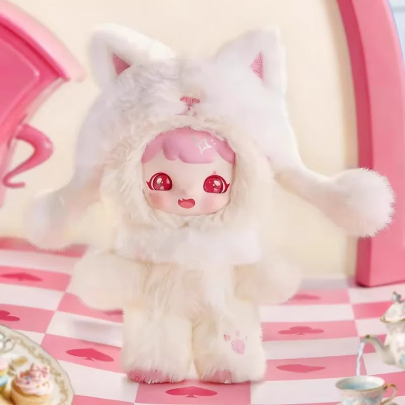 

Yoyoo Оригинальная виниловая плюшевая игрушка-сюрприз из серии «Чайная вечеринка» — модная коллекционная игрушка, подарок на День рождения и День святого Валентина для женщин 2026