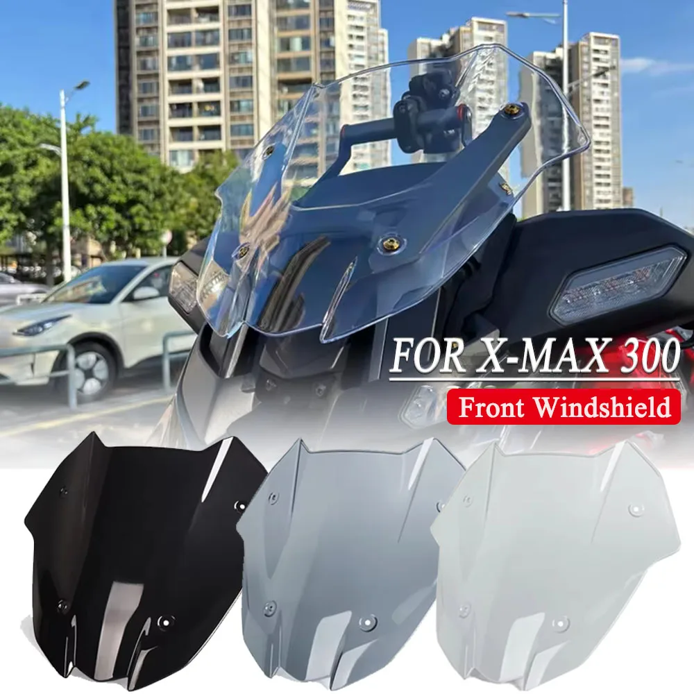

New Motorcycle Front Windshield Deflector Windscreen Fairing Fly Screen For Yamaha X-MAX300 XMAX300 XMAX 300 Tech MAX 2025