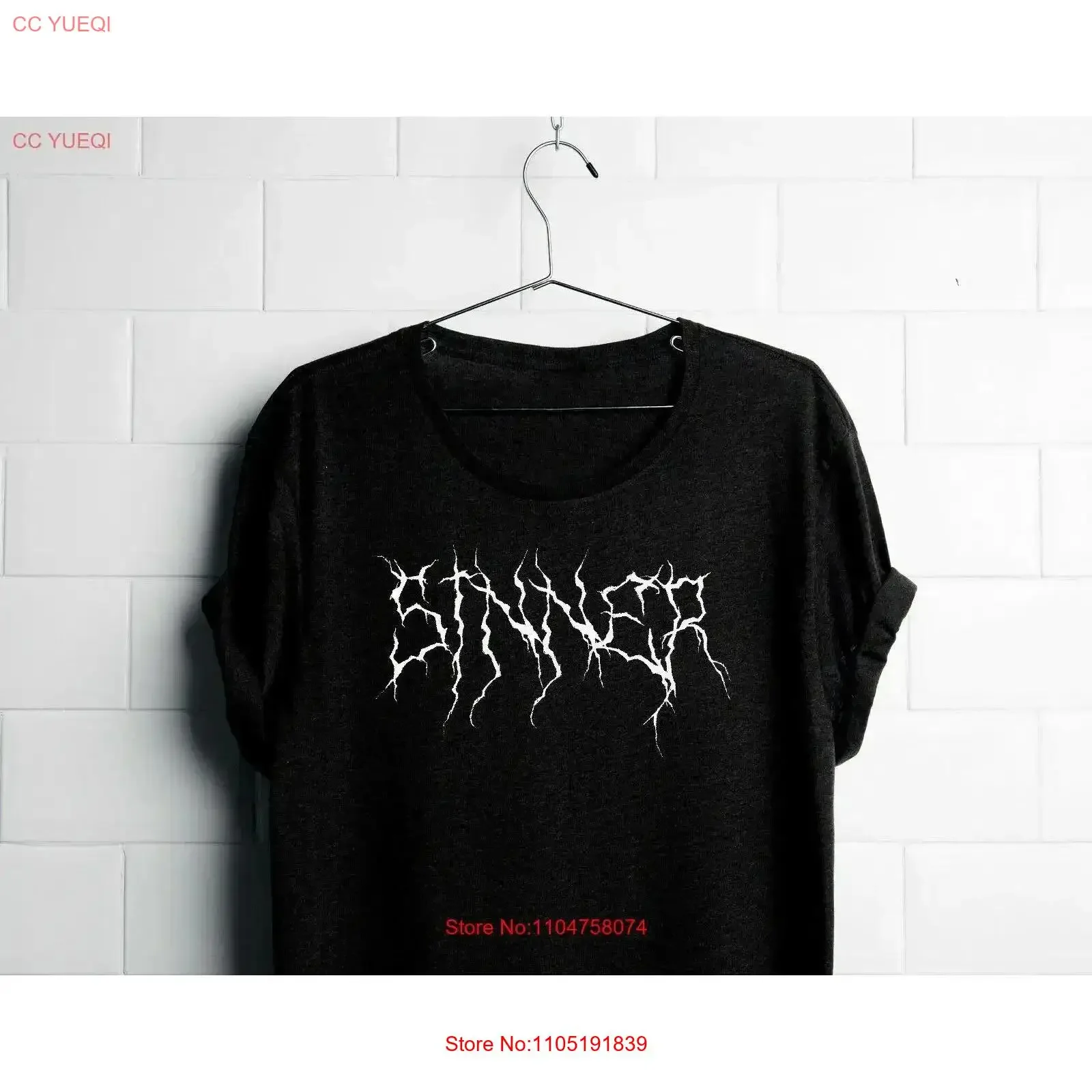 

Sinner T shirt vintage Washed Breathable Top For Everyday Wear streetwear Stretched Versatile fashion homme vintage Washed