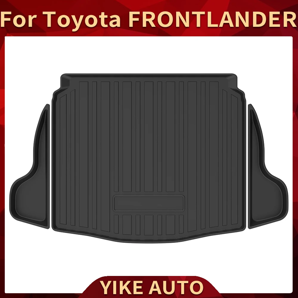 

Для Toyota FRONTLANDER 2022-2024 автомобильный грузовой вкладыш всепогодный TPE нескользящий коврик в багажник водонепроницаемый лоток аксессуар для ковра багажника