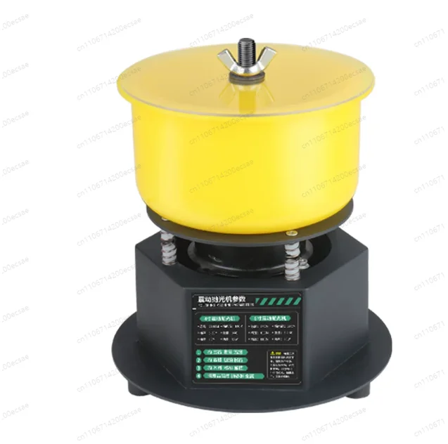 Vibration Polishing Machine for Handicrafts, Bracelets, Desktop Jewelry, Buddhist Beads, Jade, and Emerald Grinding Machine