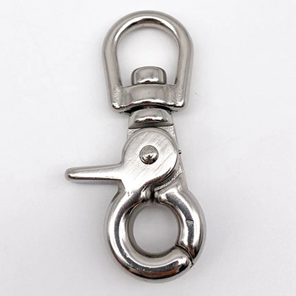 Borsa in tessuto Trigger Girevole Aragosta Catenacci Clip Moschettoni Tessuto Paracord Cordino Fibbie, 66X13mm 304