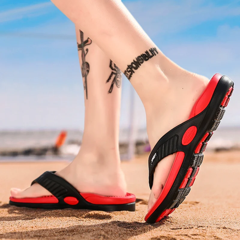 

ELUVA 2025 летние мужские шлепанцы, удобные нескользящие массажные сандалии в виде гранул, быстросохнущая домашняя обувь для душа для ванной комнаты для мужчин