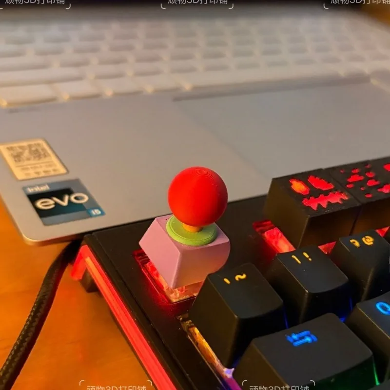 

Mechanical Keyboard Keycaps Game Controller Joystick 1U Custom Multi-color 3D Printed Gaming Desk Setup
