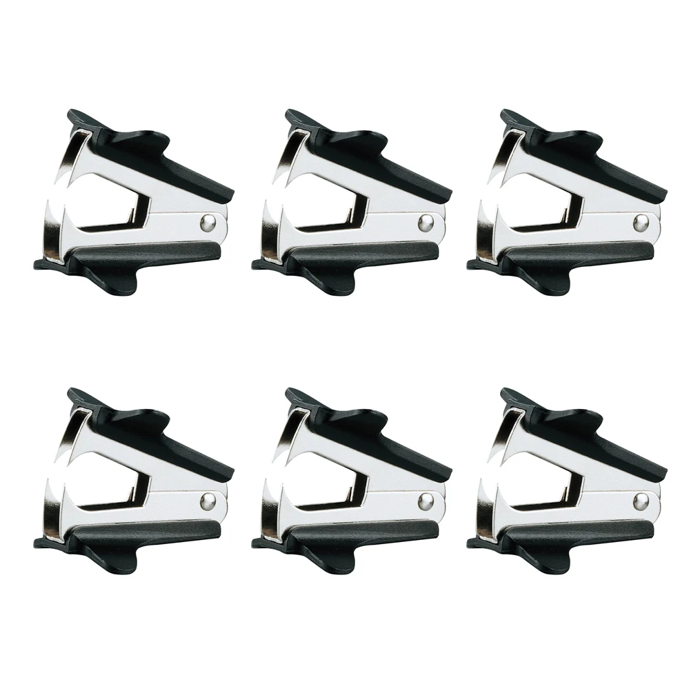 

6pc Mini High-Quality Remover Handheld Nail Puller Portable Iron Construction Plastic Cap Damage-Free Staple Extraction For