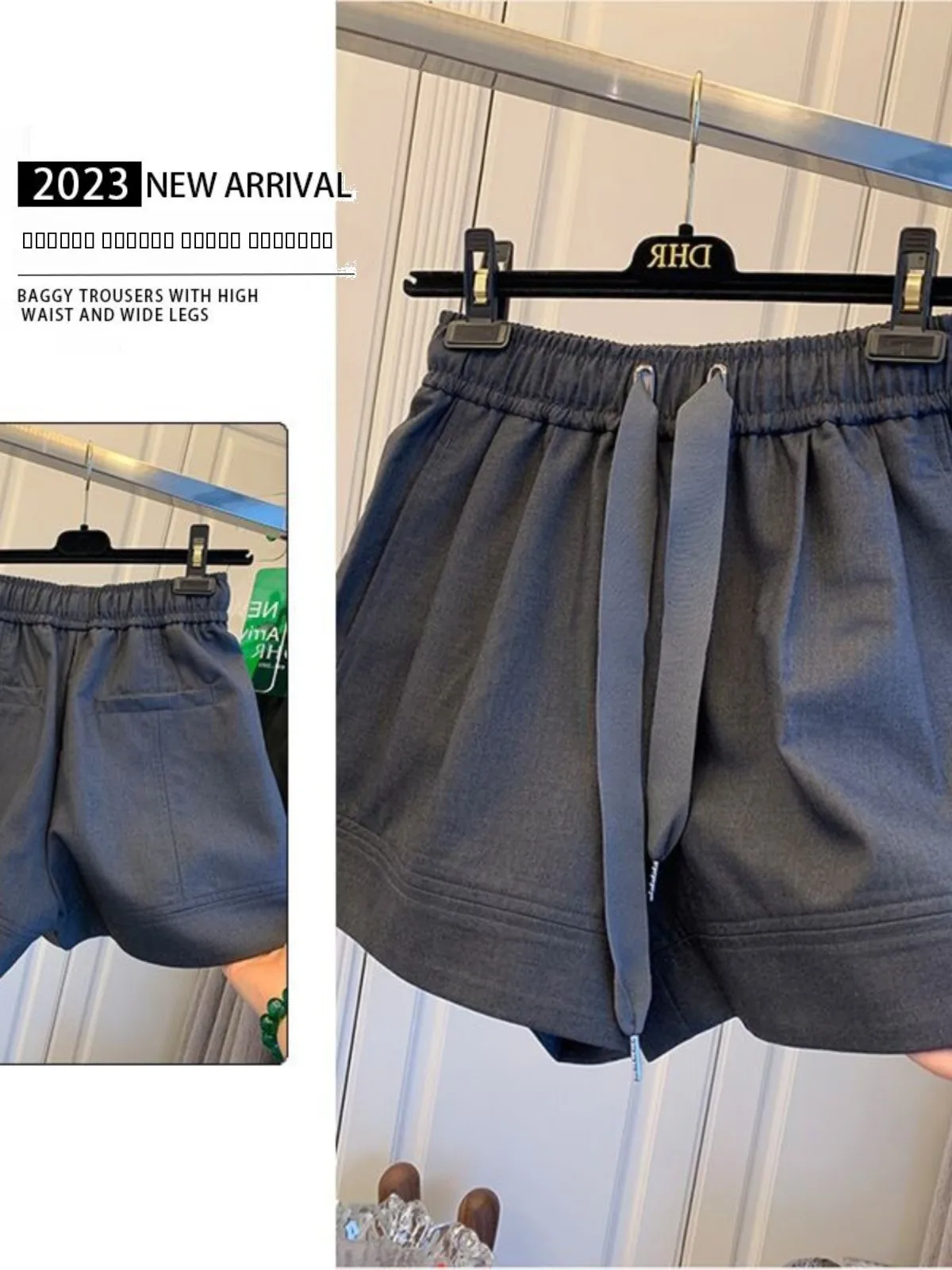 

plus Size Casual Loose Women's Shorts Summer High Waist Pants Comfortable Breathable Fashionable plus Size Clothing