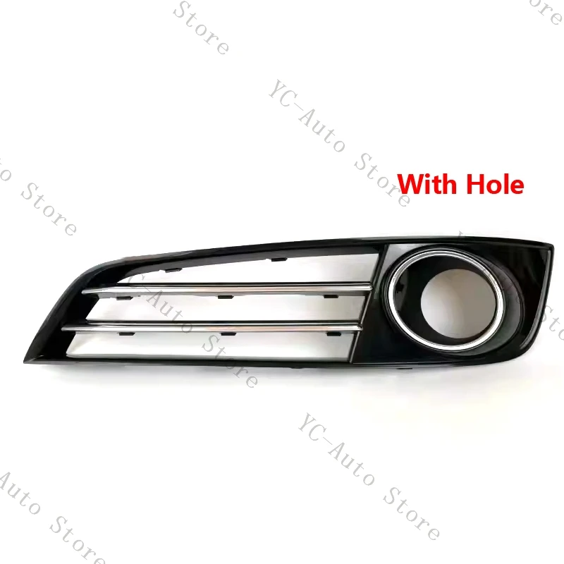 Voor Audi A8l A8 D4 2010 2011 2013 Auto Voor Mistlicht Frame Cover Chroom Grille Mistlamp Grill Accessoires
