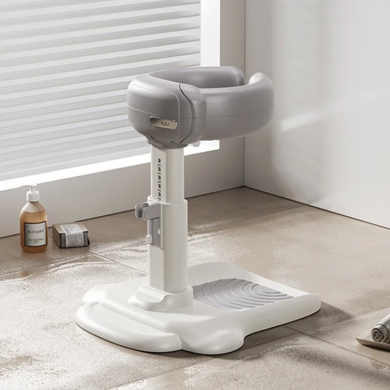 Baby Shower Stand Adjustable Height Baby Washing Stand Non-Slip Baby Bath Standing Shower For Infants And Toddlers 6-36 Months