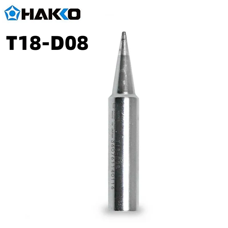Hakko-ponta de Solda Original T18-d08 para Estação de Solda Fx888d Fx600 Fx988 Fx-889 Fx-8801 8802 8805