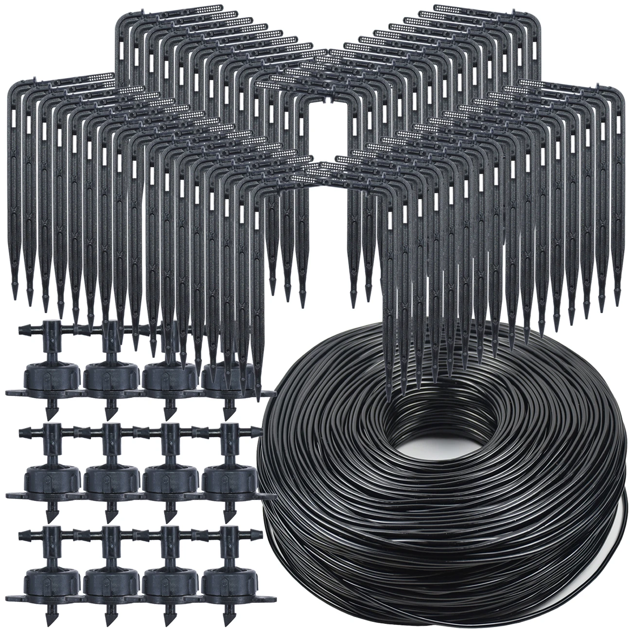 KESLA Gewächshaus Tropf Bewässerung 4-weg 3/5mm Drip Pfeil 2-weg Sender Bewässerung Bewässerung System für Bonsai Garten 10/20set – Detail 1