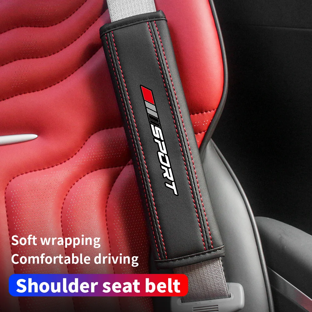 

Tri Colors Racing Car Seat Belt Strap Protector Pads Seat Belt For Audi Quattro Sline A3 A4 A6 A5 Q5 A1 Q7 Q3 Q8 A7 A8 TT S1