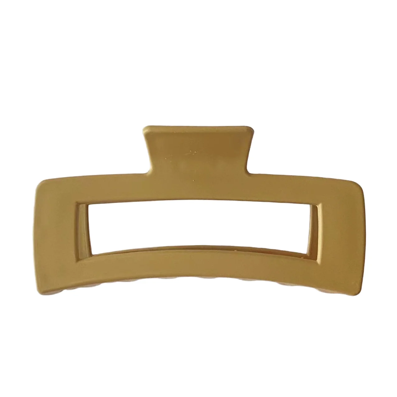 LOVELLO Plastic  Jumbo Square Hair Claw Clips for Women Accessories Solid Color Hair Dcoration Square Rectangle Hair Clips image 4