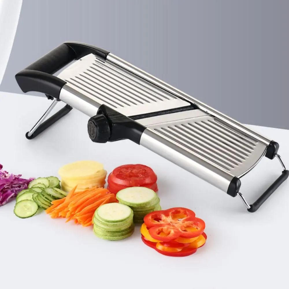 

Kitchen Gadgets Adjustable Vegetable Slicer Stainless Steel Efficient Vegetable Cutter Professional Vegetable Chopper Carrot
