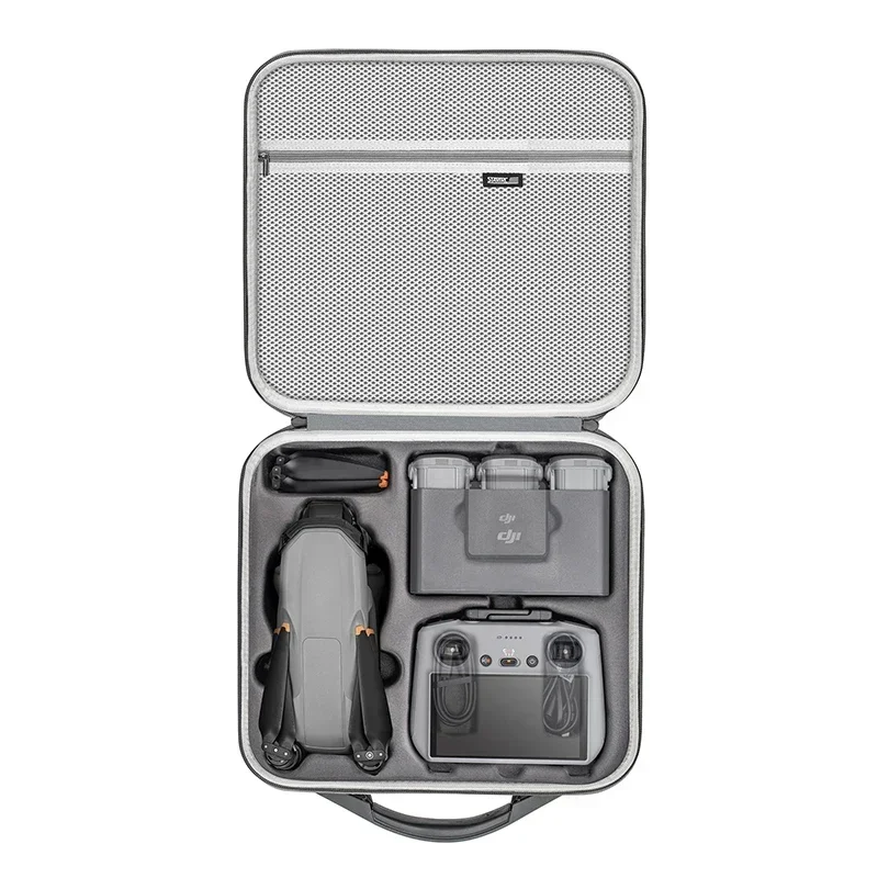 Air 3S Carrying Case For DJI Air 3S Fly More Combo Accessories Storage Bag PU Travel Shoulder Bag Portable Handbag Drone Box