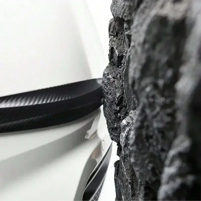 ユニバーサル衝突防止ステッカー,カーアクセサリー,フロントおよびリアバンパーガード,傷防止ストリップ,2個